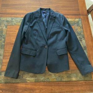 Lands’ End Women’s Washable Wool Modern 1-Button Blazer